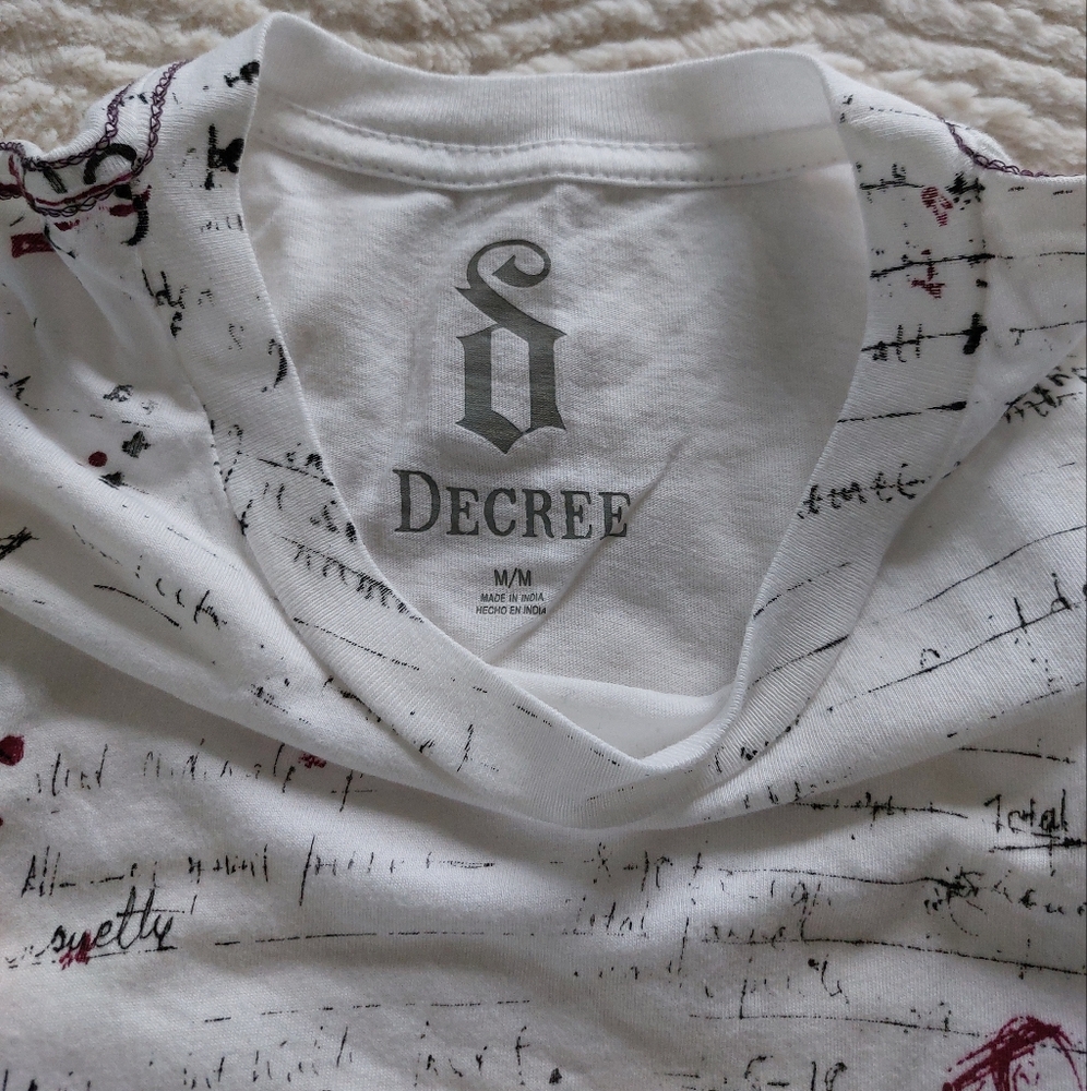 Decree Writing Ink Splatter Shirt - Picture 3 of 5
